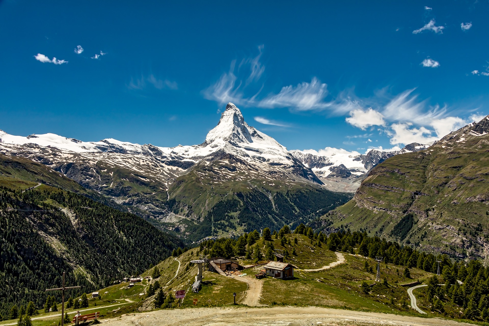 Matterhorn in Zermatt Switzerland