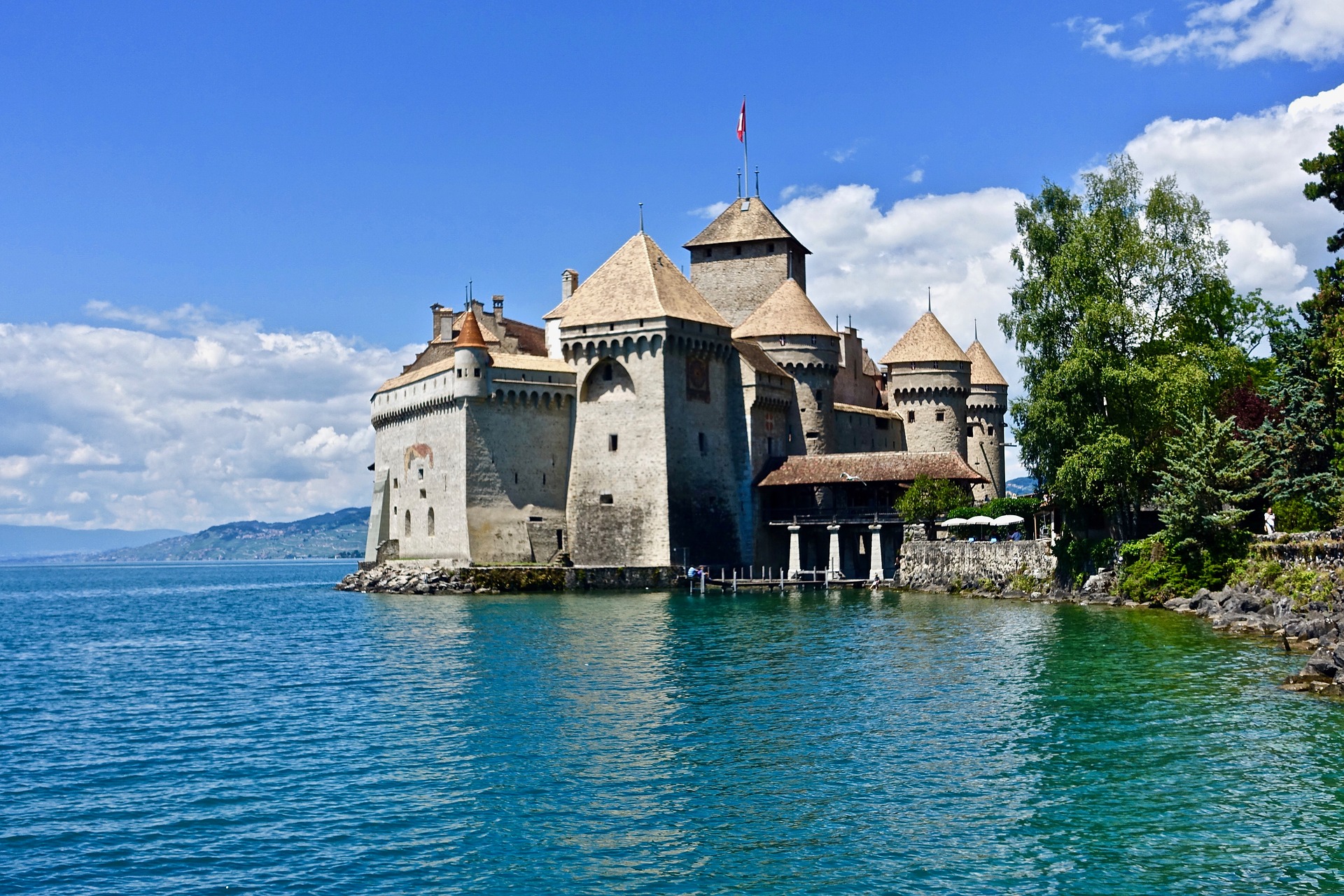 Switzerland Chillon Castle