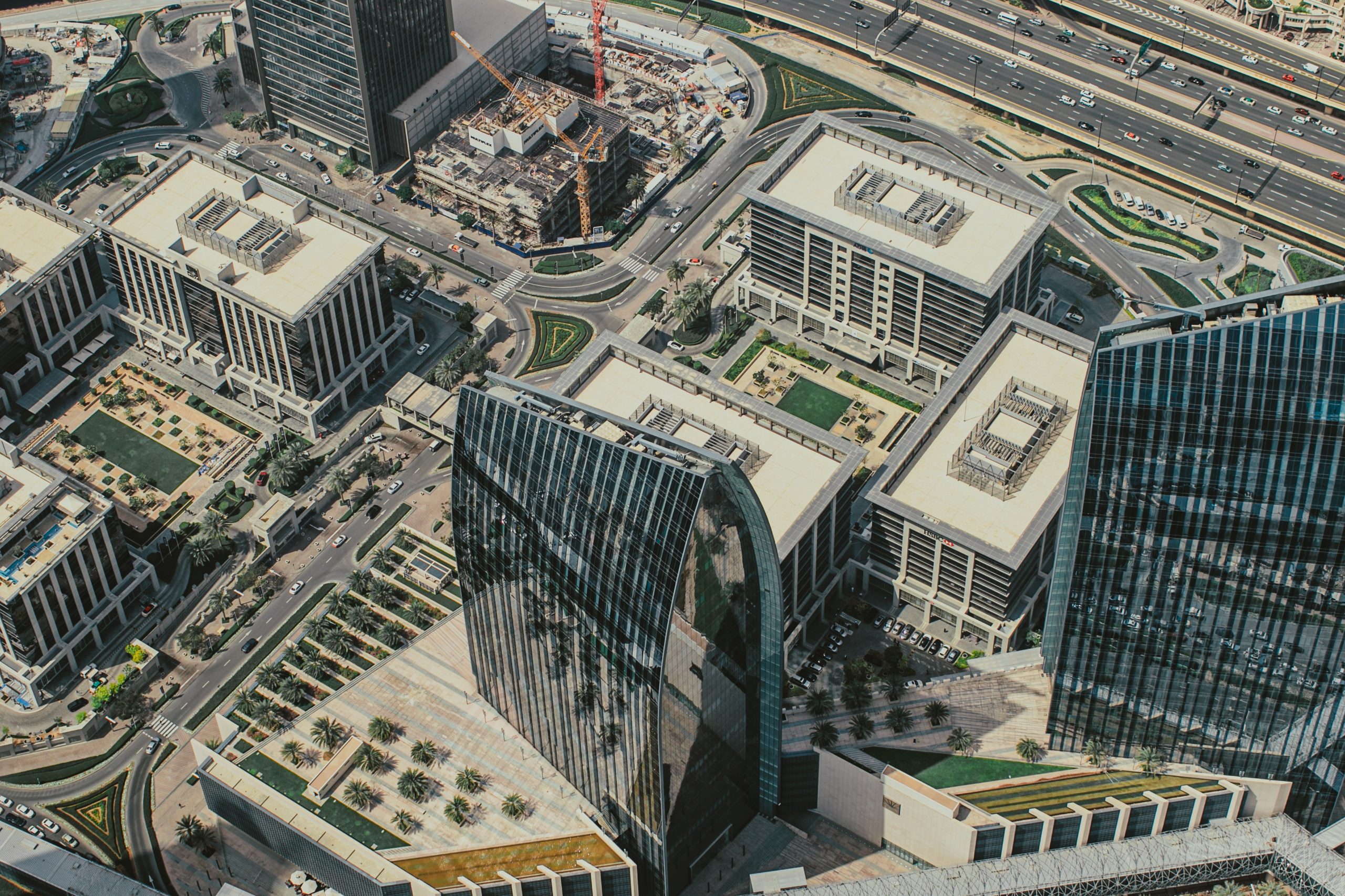 Skyscrapers-and-urban-architecture-of-Dubai